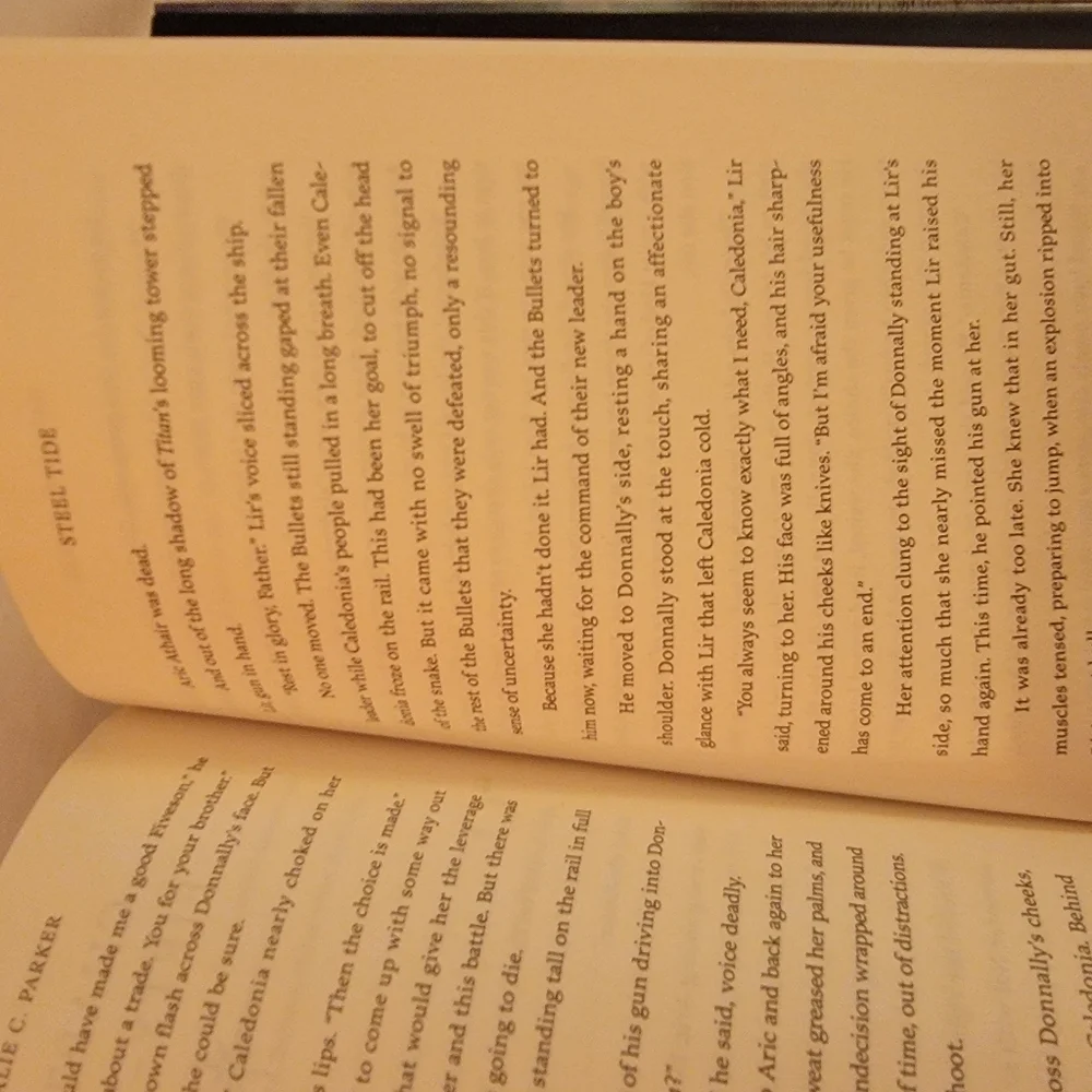 Steel Tide : A Seafire Novel‎ by Natalie C. Parker Hardbook